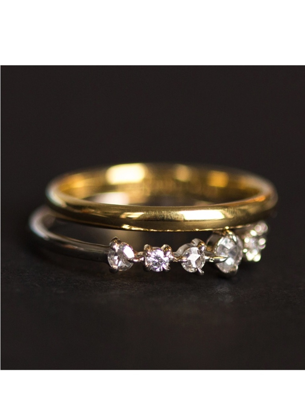 Catbird 22K Solid Gold Old World Classic Wedding Band Size 7.5 - Picture 2 of 13